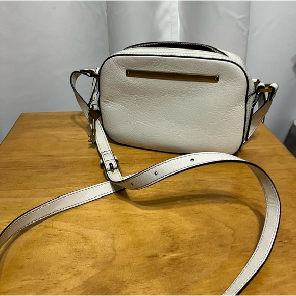 Fossil Handbags - Fossil White Crossbody Bag